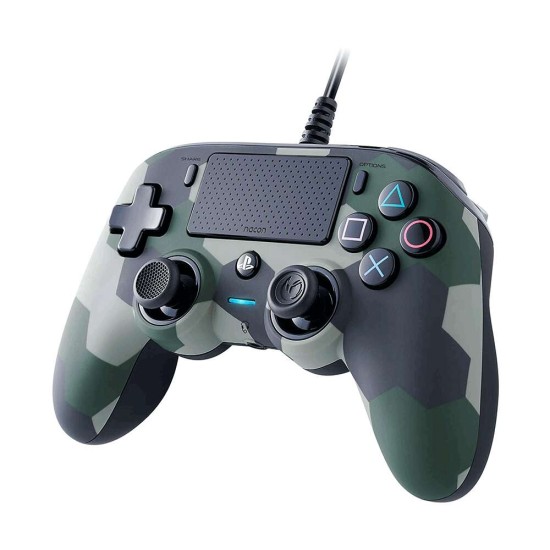 NACON Compact Wired Controller for PlayStation 4 - Green Camo