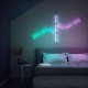 Nanoleaf Lines - RGBW Smarter Kit With 16M+ Colors, Dimmable Gaming and Home Decor Wall Lights (15-Pack)