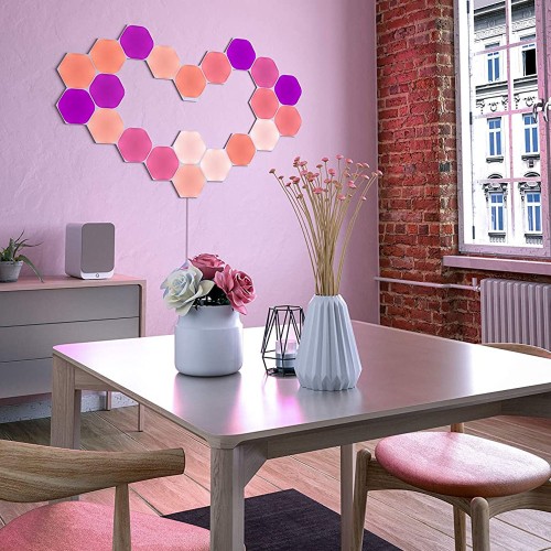 NanoLeaf Shapes - Hexagon Light Panels - White - 15 Panels