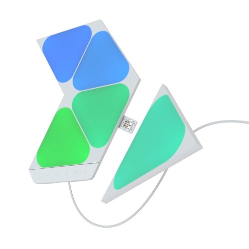 Nanoleaf Shapes Triangles Mini Light Panels STK White 5 Pack