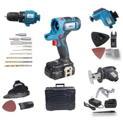 Newone 5 in 1 Drill Combo Kit 20V Battery Newone 5 in 1 Drill Combo Kit 20V Battery