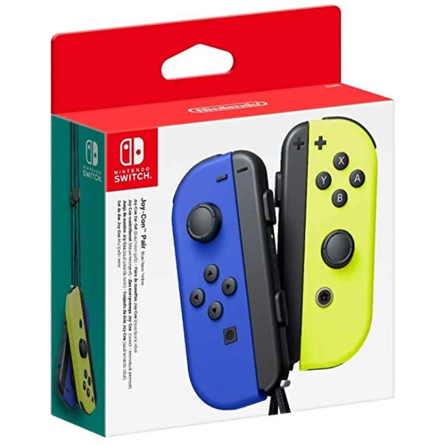 Nintendo Switch Joy-Con Controllers - Neon Blue/Neon yellow