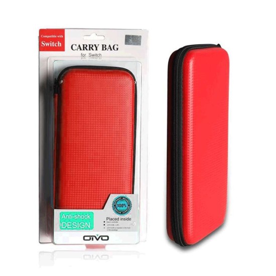 Nintendo Switch OTVO Travel Hard Case - Red