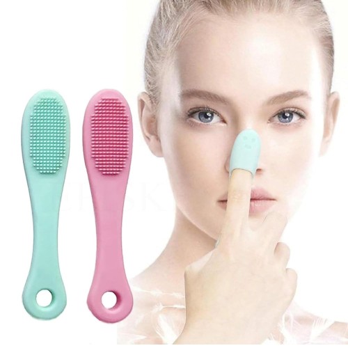 Silicone Face Cleaner Blackhead Remover Scrubber 1Pcs