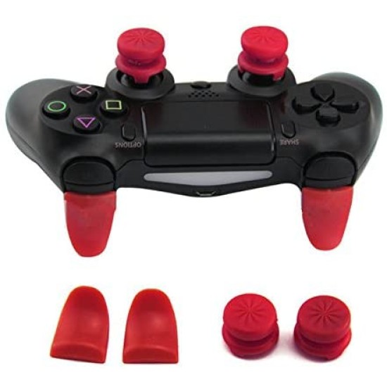 P4 Extended Trigger Analog L1 R1 for PS4 / PS5 – Red