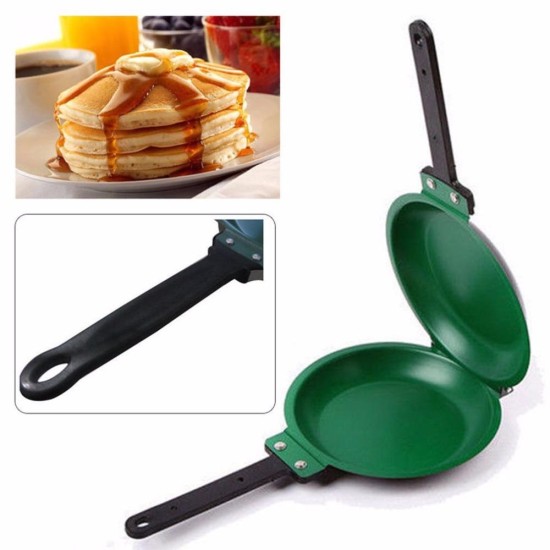 Pancake Maker Ceramic Green Non-Stick Cookware - As seen on Tv
