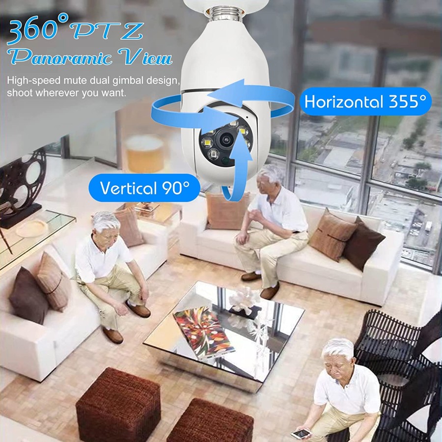 5G Smart Home Wifi Panoram 360 Rotating Camera