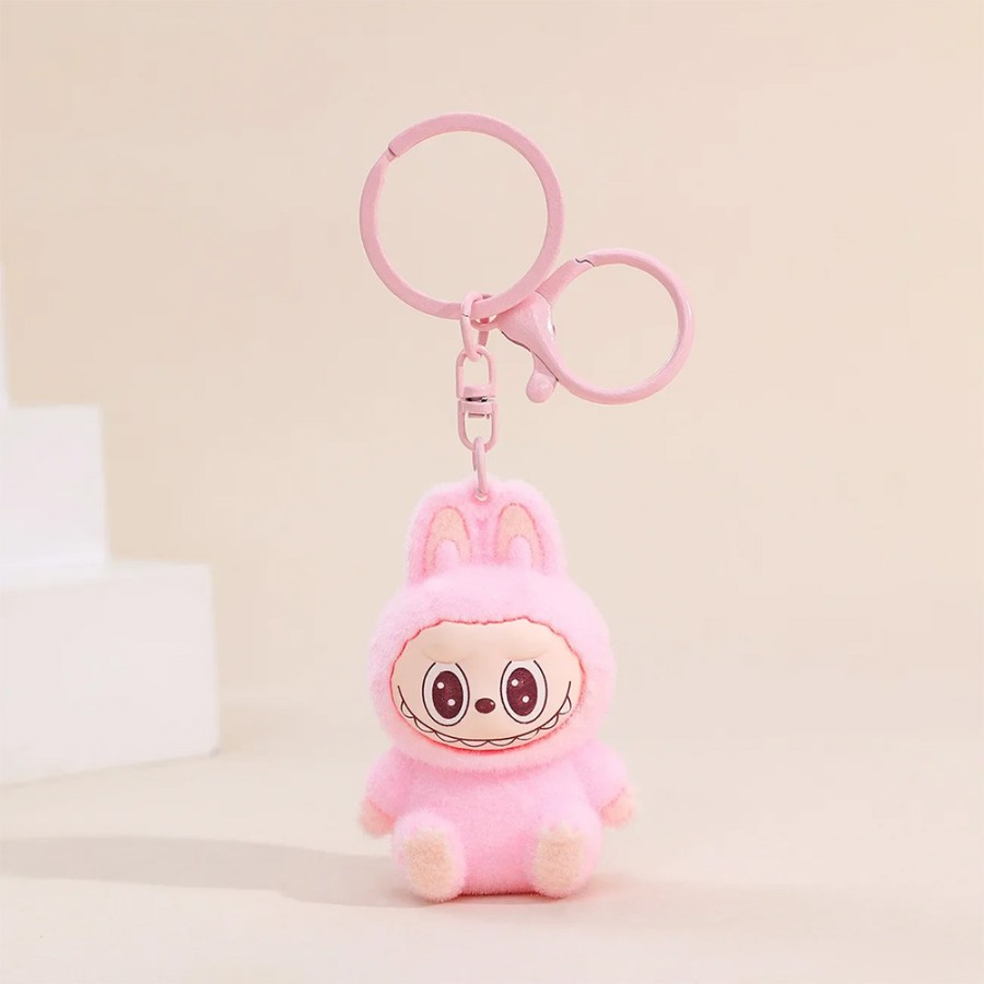Labubu Plush Keychain Charm for Bags & Phones
