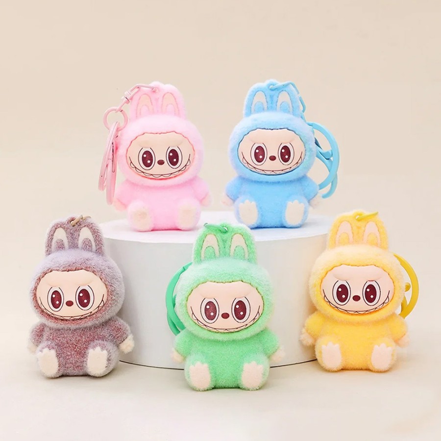 Labubu Plush Keychain Charm for Bags & Phones