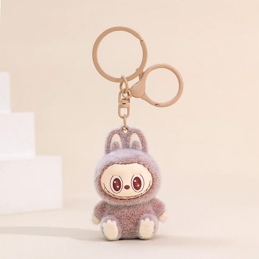 Labubu Plush Keychain Charm for Bags & Phones