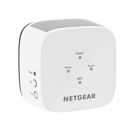 Netgear AC1200 Dual Band WiFi Range Extender - White