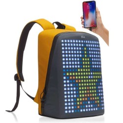 Pix Backpack Customizable Digital Back Pack - Yellow Pix Backpack Customizable Digital Back Pack - Yellow