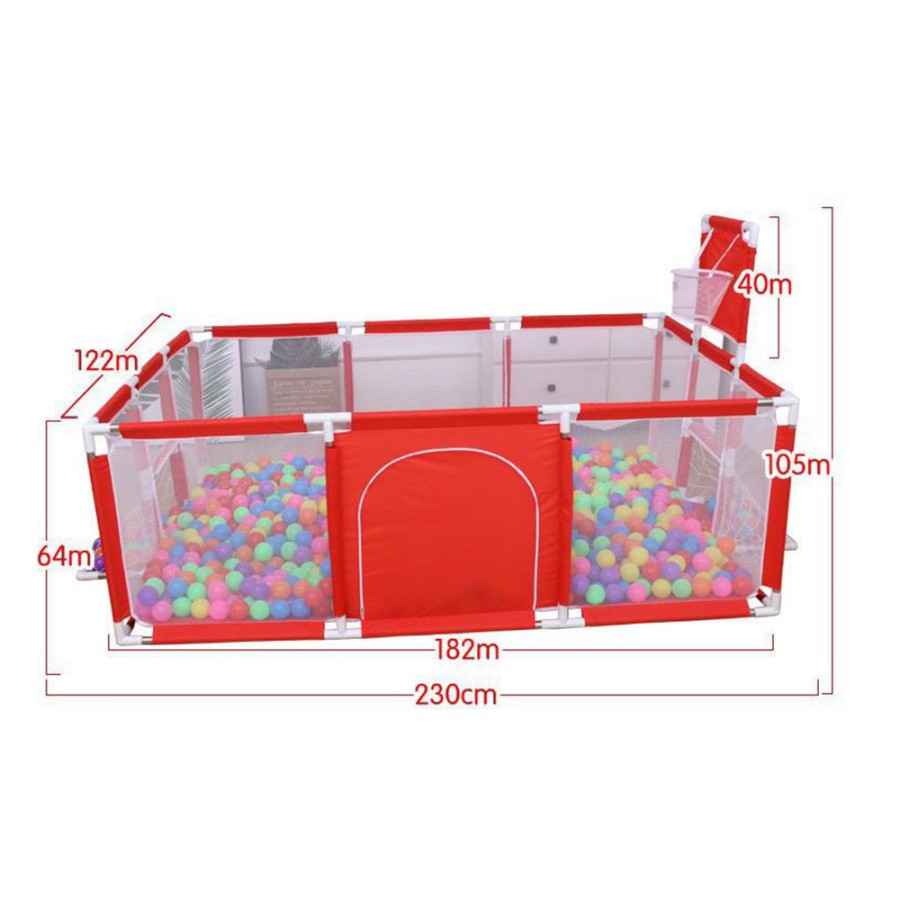 Baby Playpen For Children Pool Balls