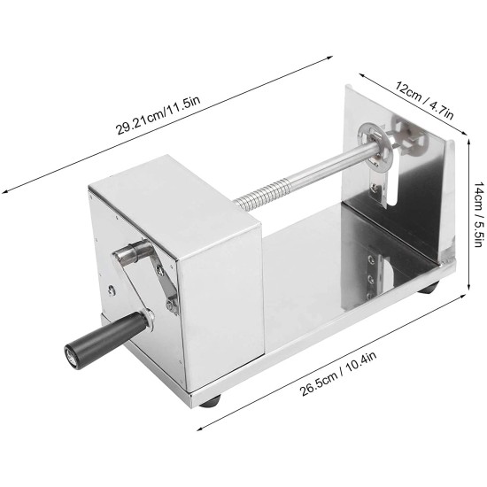 Stainless Steel Potato Spiral Slicer cutter