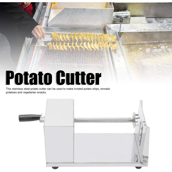 Stainless Steel Potato Spiral Slicer cutter