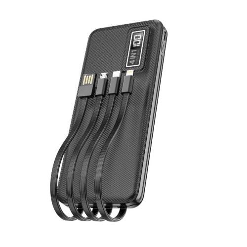 4in1 Built-in Cables Mobile Portable Charger