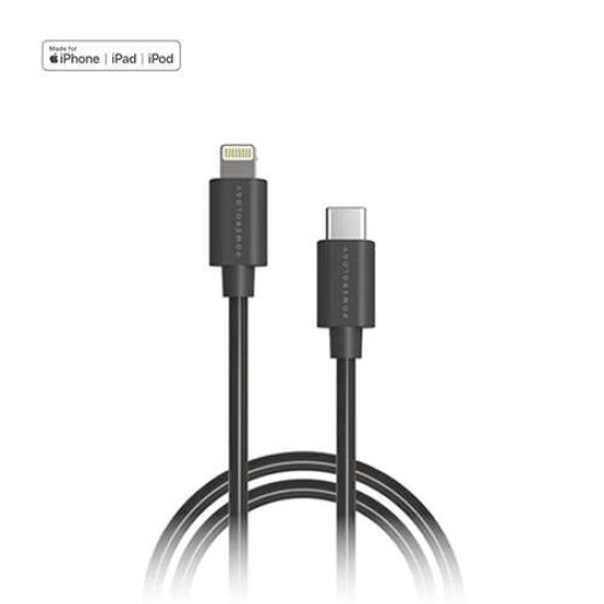 Powerology USB-C Lightning Data and Charge Cable (3m/9.8ft)