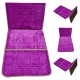 Prayer Rug Mat with Back Sitter Support - Purple