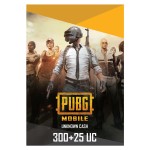 PUBG Pins 300 + 25 UC Digital Card