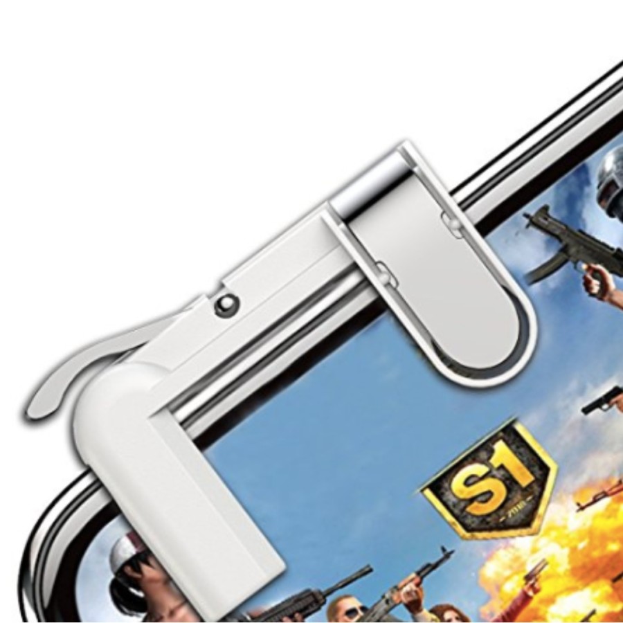 PUBG Controller Trigger Joystick L1R1 Shooter - Steel / Plastic Tranparent