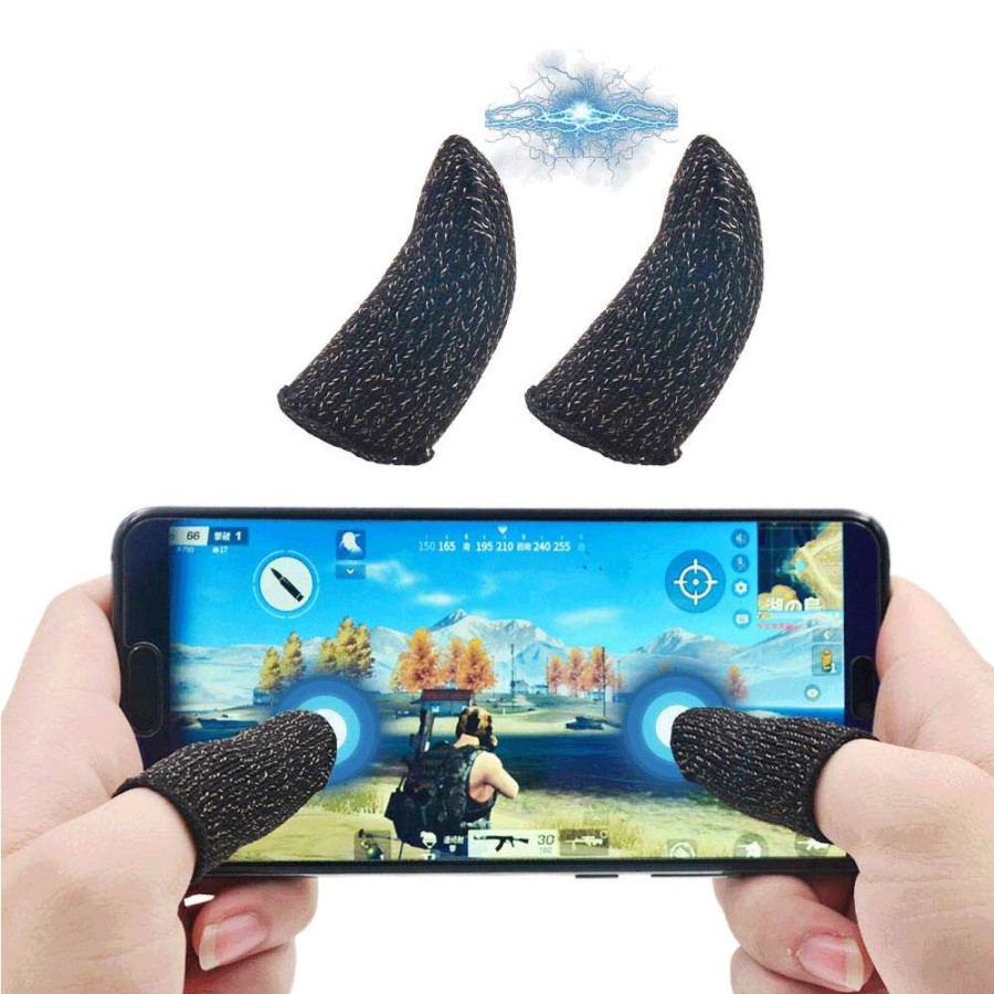 PUBG Phone Game Controller Finger Sleeve - 2pcs