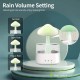 Rain Cloud Humidifier Diffuser 7 color Led Wooden Texture