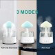 Rain Cloud Humidifier Diffuser 7 color Led Wooden Texture