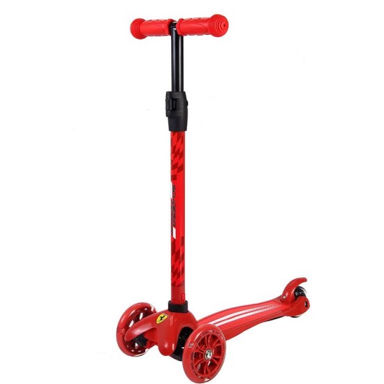 Ferrari Twisted 3 Wheel Scooter FXK5R - Red