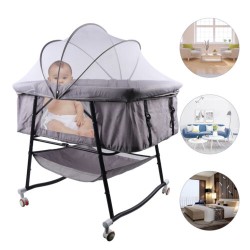 Comfortable and portable baby cradle swinging crib toddler baby Comfortable and portable baby cradle swinging crib toddler baby