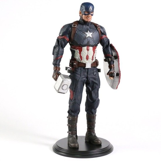 Captain America Figure Action Weapon Static Figure