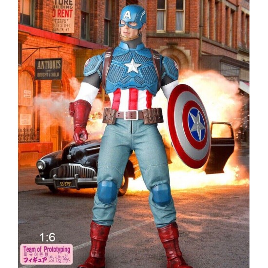 Marvel Captain America 12" Action Static Figure
