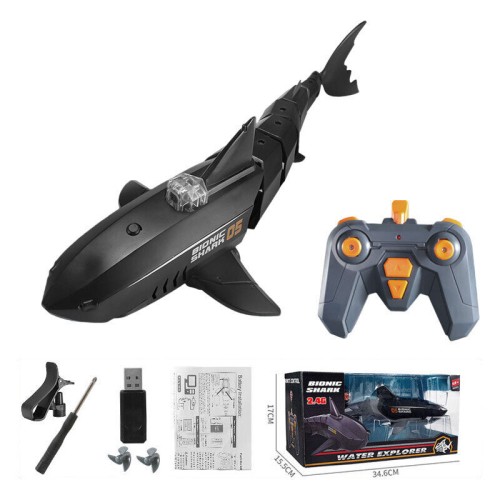 RC Shark Acceleration 360 Degrees Rotating Attach Camera With Remote Control