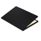 Galaxy Tab S8+/ S7+/ S7 FE Book Cover - Black