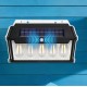 5 LED Solar Wall Powered Warm Light Garden Pathway Light with Motion Sensor - (HW 999-5W)