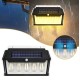 5 LED Solar Wall Powered Warm Light Garden Pathway Light with Motion Sensor - (HW 999-5W)