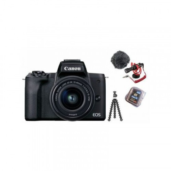 Canon EOS M50 II Premium Vlogger Kit Black