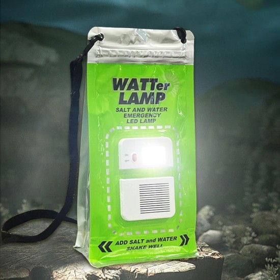 Emergency Light Salt Water Lamp