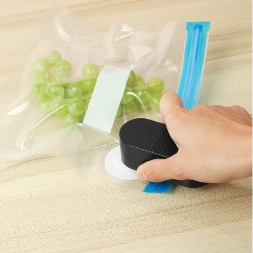 2 IN 1 Mini Vacuum Sealer Portable Machine Electric Inflator for Food, Clothing, Basketball, Football