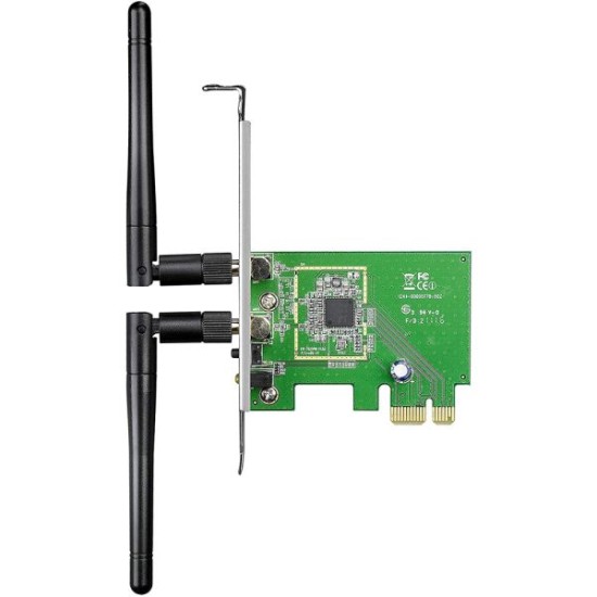 ASUS Wireless-N300 PCI Express Adapter - Black