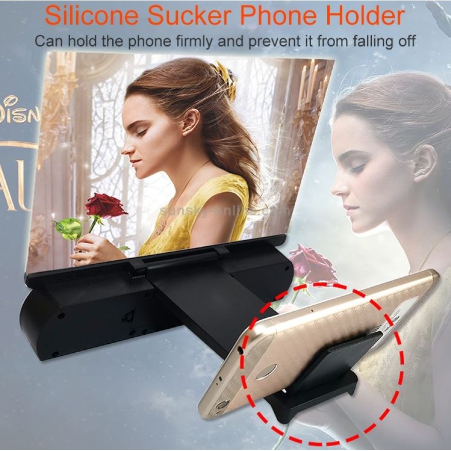  F9 10 inch Universal Mobile Phone Screen Amplifier HD Video Amplifier