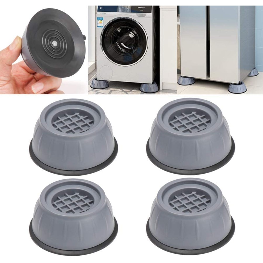 Anti Vibration Washing Machine Shock Pad - 4 Pieces