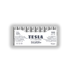 Tesla Batteries AAA SILVER+ 10 Pieces Tesla Batteries AAA SILVER+ 10 Pieces