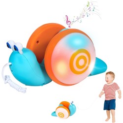 Pull Along Snail Toy