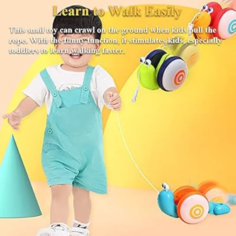 Pull Along Snail Toy Pull Along Snail Toy