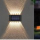 10LED Solar Outdoor Wall Lamp Light - 2PCS