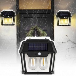 Solar Outdoor Wall Interaction Lamp Light (HW 999-2W) Solar Outdoor Wall Interaction Lamp Light (HW 999-2W)