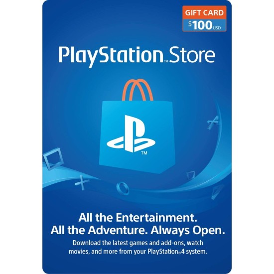 Sony Playstation Card $100 - US (Digital Code)