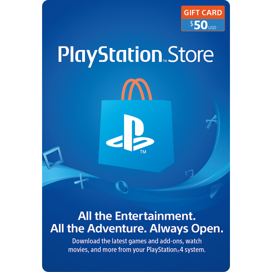 Sony Playstation Card $50 - US (Digital Code)