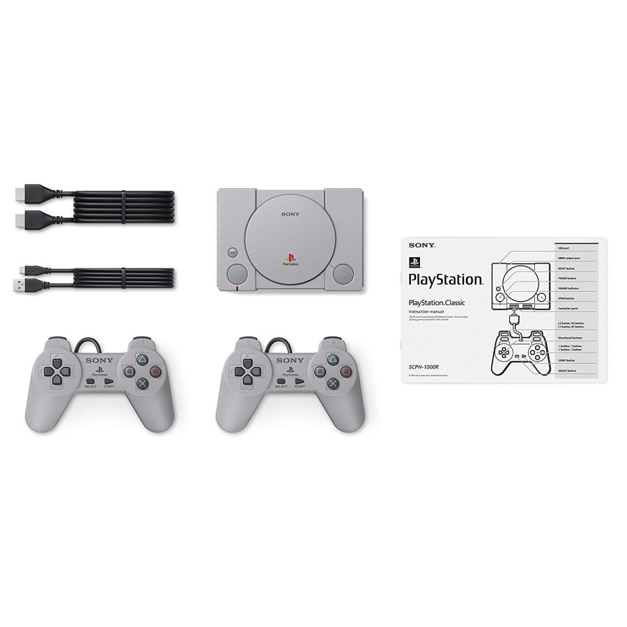 Sony PlayStation Classic Console with 100 Games With PS1 USB HUB Sony PlayStation Classic Console with 100 Games With PS1 USB HUB