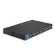 Linksys 48-Port Managed Gigabit PoE+ Switch With 4 10G SFP+ Uplinks 740W TAA Compliant - Black